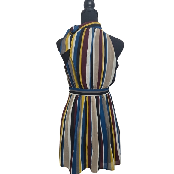 Halter Striped Dress Size Small - Picture 4 of 5